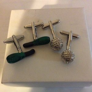 Must have in your collection. 2 for 1 Classy Fun GolfBall and TennisRacket Cuffs